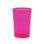 Copo plastico 350 ml rosa neon translúcido - 1