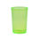 Copo plastico 350 ml verde neon translúcido - 1