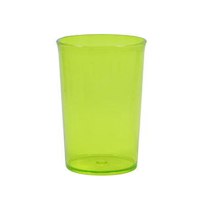 Copo plastico 350 ml verde translúcido