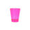 Copo plastico dose 60 ml rosa translúcido - 1