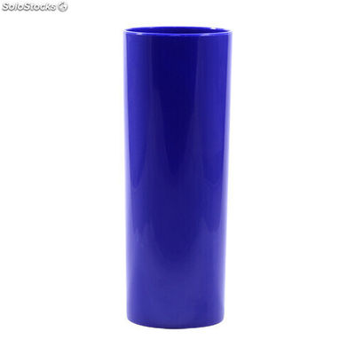 Copo plastico long drink 330 ml azul fechado