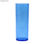 Copo plastico long drink 330 ml azul neon translúcido - 1