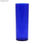 Copo plastico long drink 330 ml azul translúcido - 1