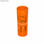 Copo plastico long drink 330 ml laranja neon translúcido - Foto 2
