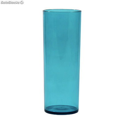 Copo plastico long drink 330 ml tiffany translúcido
