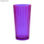 Copo plastico pixel 400 ml roxo neon translúcido - 1