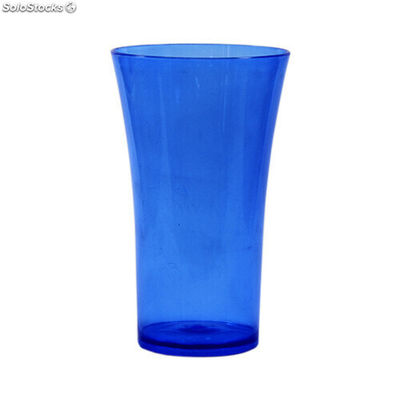 Copo plastico space 400 ml azul translúcido