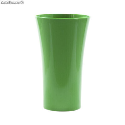 Copo plastico space 400 ml verde fechado