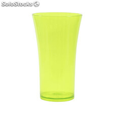 Copo plastico space 400 ml verde translúcido