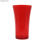Copo plastico space 400 ml vermelho translúcido - 1