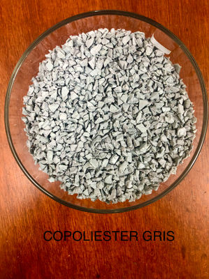Copoliéster TX1501HF gris molido - coplyester TX1501HF gray first grind