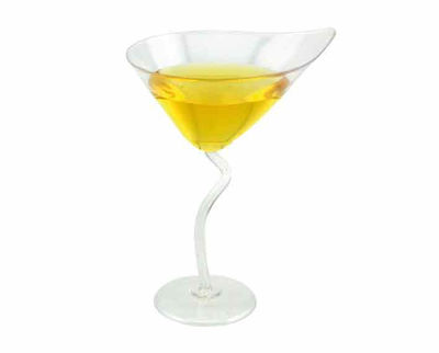 Coppe Martini In Plastica Trasparente Cl 9