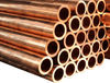 Copper pipes different sizes and gauges