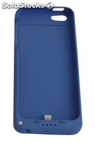 Coque batterie bleue pour iphone 5