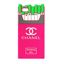 Coque iphone 5 smoking kills chanel - Photo 3
