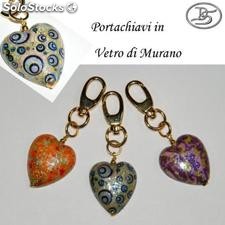 Coração de vidro de Murano para o dia da mãe