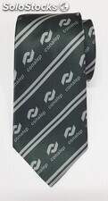 Corbata corte juvenil escolar con diseño en sublimación
