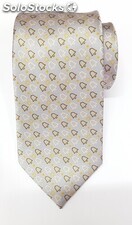 Corbata para caballero con diseño impreso en proceso de sublimación