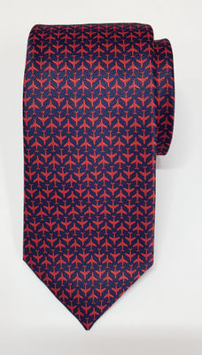 Corbata para caballero en tela Jacquard con logotipos tejidos - Foto 3