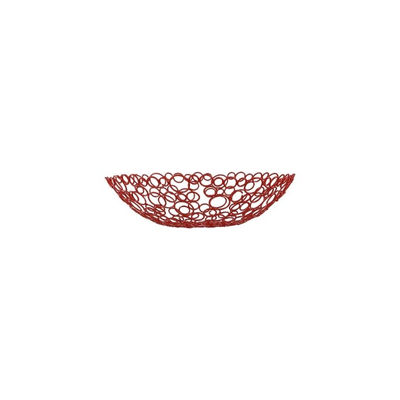 Corbeille à fruits - d 31 cm - rouge - Photo 2