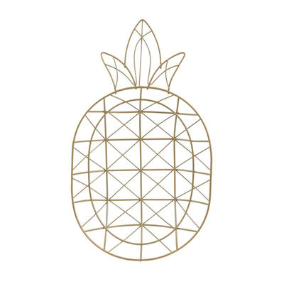 Corbeille filaire en forme d&amp;#39;ananas - doré - Photo 2