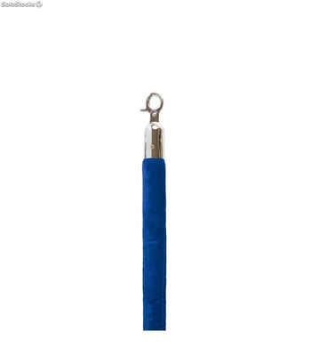 Cordon lisse de 1,5 mètre pour poteau séparateur à cordon (Bleu) - Sistemas