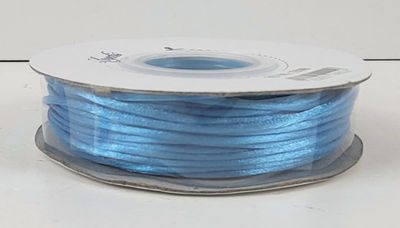 Cordón Nylon Satinado Azul Claro