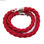 Cordón trenzado de 2,5 metros para poste separador de cordón (Rojo) - Sistemas - 1