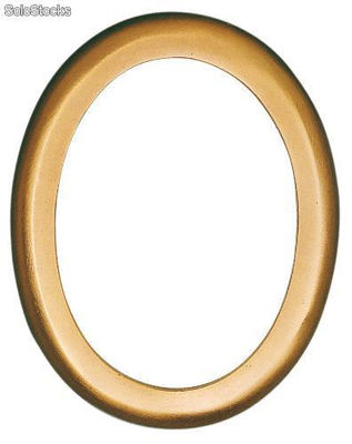 Cornice ovale per lapidi in alluminio (Oval photo frame for tombstones)