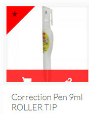 Correction : blanco stylo