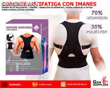 Corrector Espalda Soporte Anti Fatiga Con Imanes - WE BEAUTY