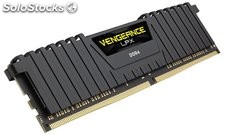 Corsair memoria DDR4 8GB pc 2400 vengeance lpx black heat spreader