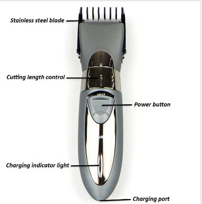 Cortadora de cabello profesional eléctrica recargable cortapelo recargable - Foto 4