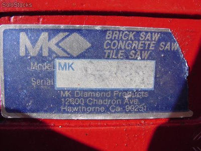 Cortadora de loseta Mk brick saw modelo 2002 - Foto 3