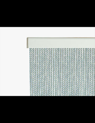 Cortinas de tubo aragon 105 x 220 cm azul