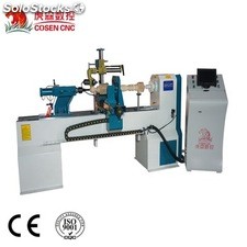 cosen cnc multifunction wood lathe with carving spindle