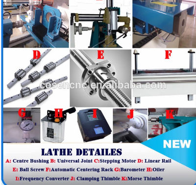 cosen cnc multifunction wood lathe with carving spindle - Foto 3