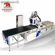 COSEN CNC Two process router and drilling package with auto feeder
