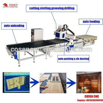 COSEN CNC Two process router and drilling package with auto feeder - Foto 2