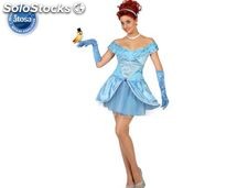 Costume Adulte de Princesse Bleue &quot; Cendrillon &quot; Taille S et M/L