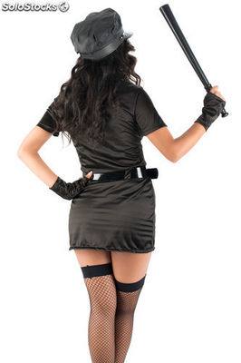 Costume Police Samanta Nero - Foto 2
