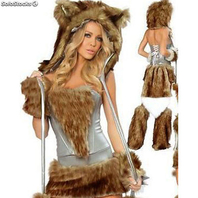 Costume Sexy bear Mayana Marrone