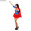 Costume Sexy Supergirl Rouge - 1