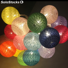 Cotton ball LED string light Christmas Lighting