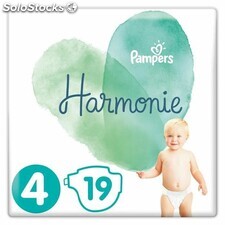 Couches jetables Pampers Harmonie T4 (19 uds)