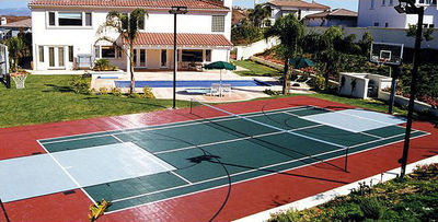 Court de tennis 30x15 modulaire - Photo 4