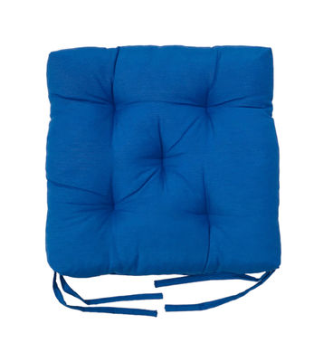Coussin de chaise : Jaune, Orange, Bleu, Gris - Photo 3