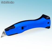 Couteau Delphin Color Bleu Noir en Plastique