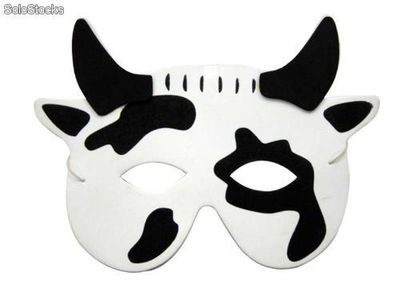 Cow foam half mask