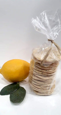 Crackers artigianali &amp;quot;CookiAmì&amp;quot; Limone e Salvia con Aloe Vera 150 gr - Foto 2